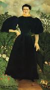 Henri Rousseau, Portrait of a Woman